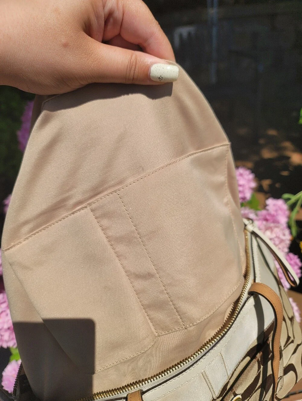 Coach Signature Stripe Tote Y2K Era 2008 11691